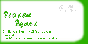 vivien nyari business card